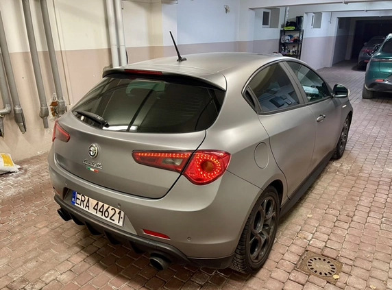 Alfa Romeo Giulietta cena 44800 przebieg: 190918, rok produkcji 2015 z Radomsko małe 742